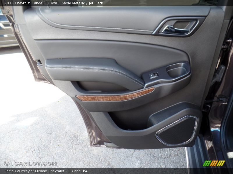 Sable Metallic / Jet Black 2016 Chevrolet Tahoe LTZ 4WD