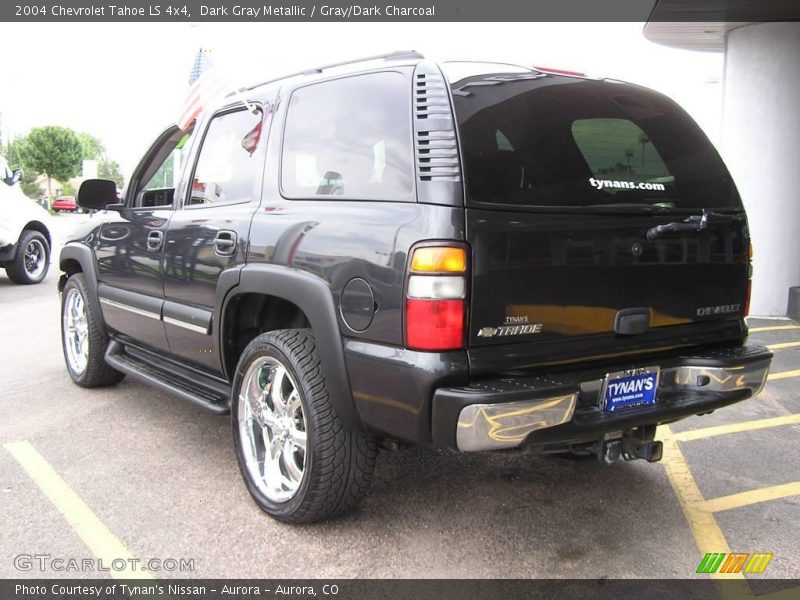 Dark Gray Metallic / Gray/Dark Charcoal 2004 Chevrolet Tahoe LS 4x4