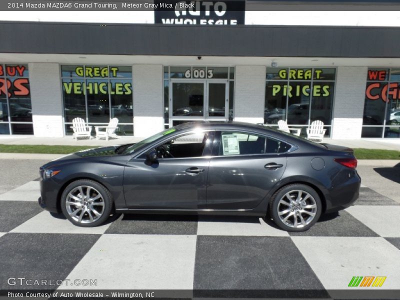 Meteor Gray Mica / Black 2014 Mazda MAZDA6 Grand Touring