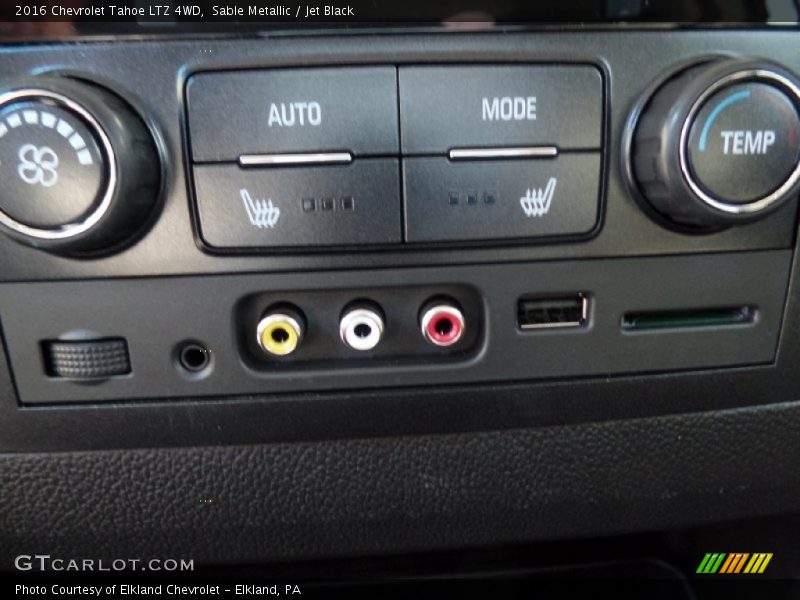 Sable Metallic / Jet Black 2016 Chevrolet Tahoe LTZ 4WD