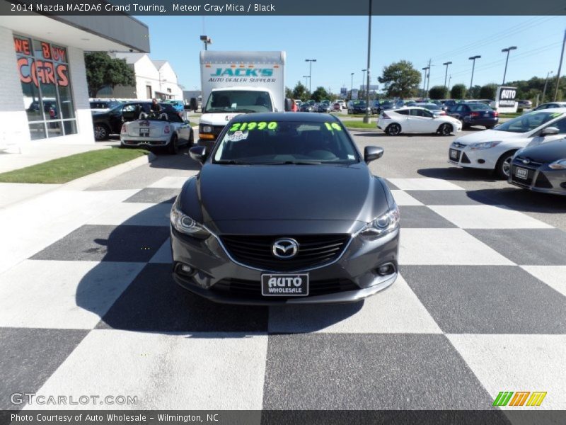 Meteor Gray Mica / Black 2014 Mazda MAZDA6 Grand Touring