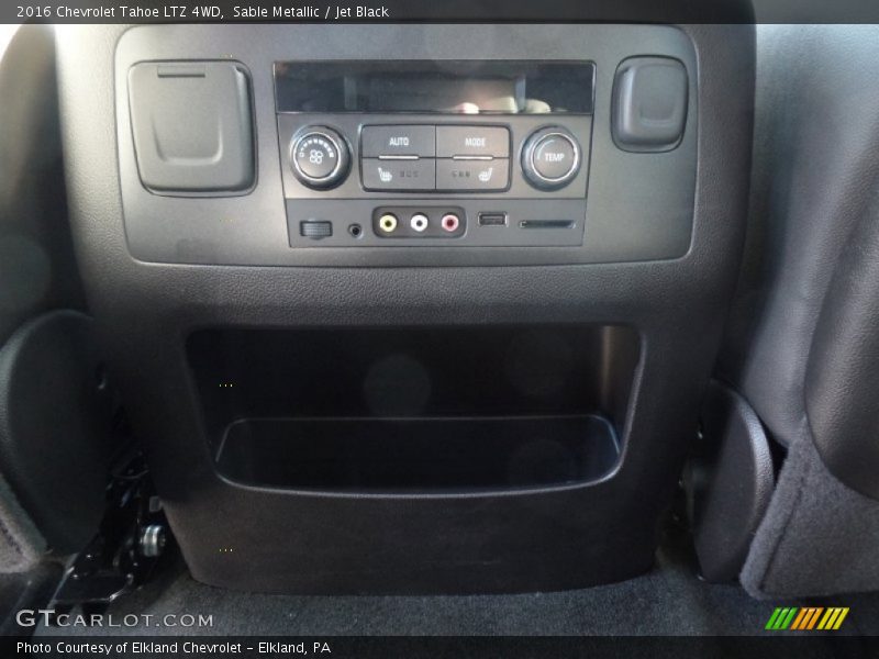Sable Metallic / Jet Black 2016 Chevrolet Tahoe LTZ 4WD