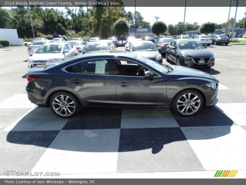 Meteor Gray Mica / Black 2014 Mazda MAZDA6 Grand Touring
