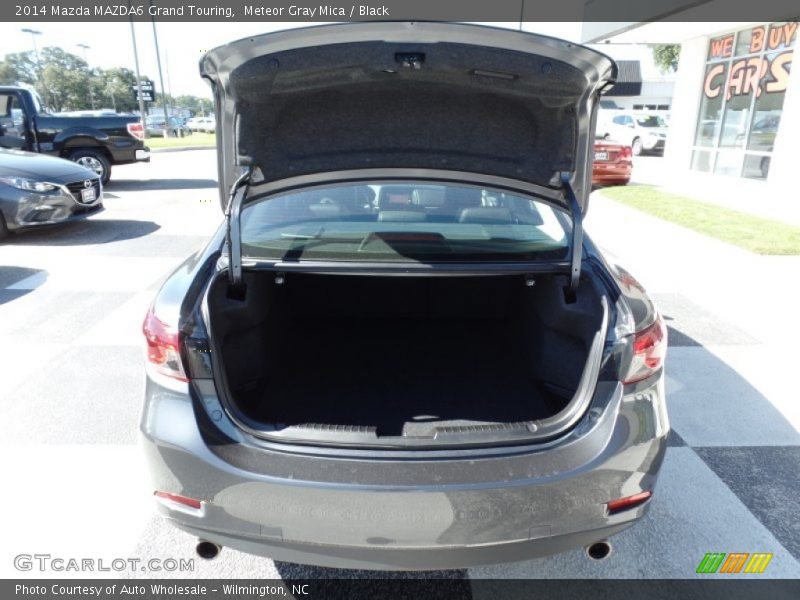 Meteor Gray Mica / Black 2014 Mazda MAZDA6 Grand Touring