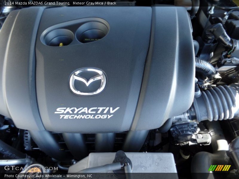 Meteor Gray Mica / Black 2014 Mazda MAZDA6 Grand Touring