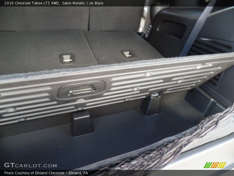 Sable Metallic / Jet Black 2016 Chevrolet Tahoe LTZ 4WD