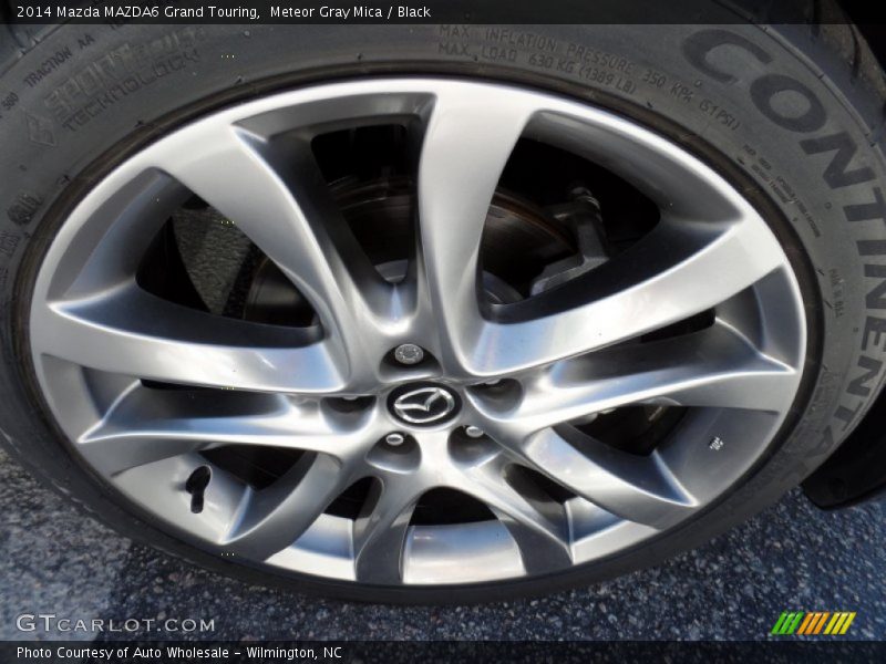 Meteor Gray Mica / Black 2014 Mazda MAZDA6 Grand Touring