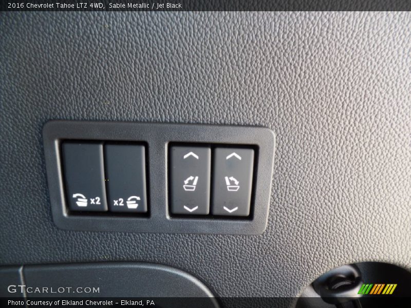 Sable Metallic / Jet Black 2016 Chevrolet Tahoe LTZ 4WD