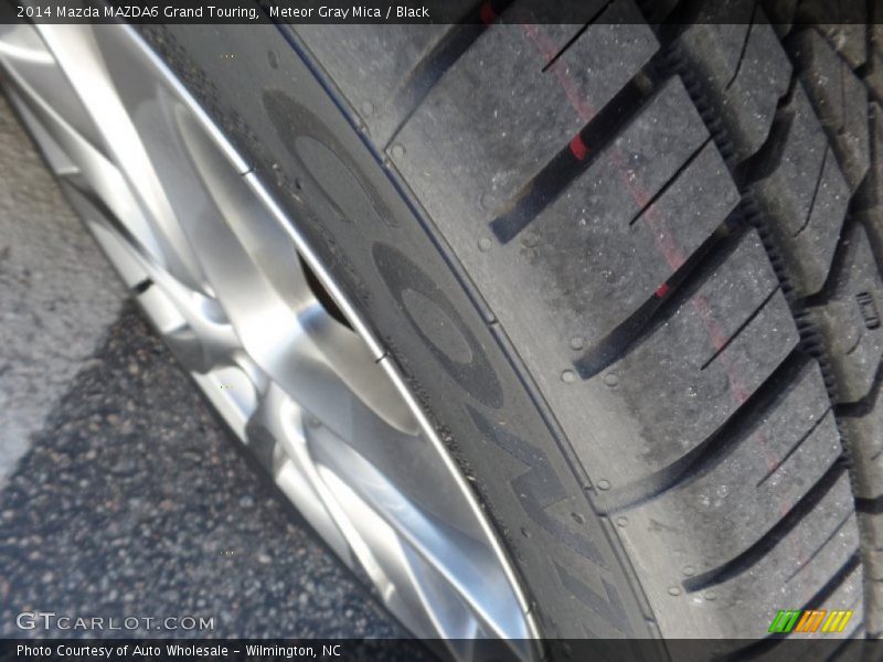 Meteor Gray Mica / Black 2014 Mazda MAZDA6 Grand Touring