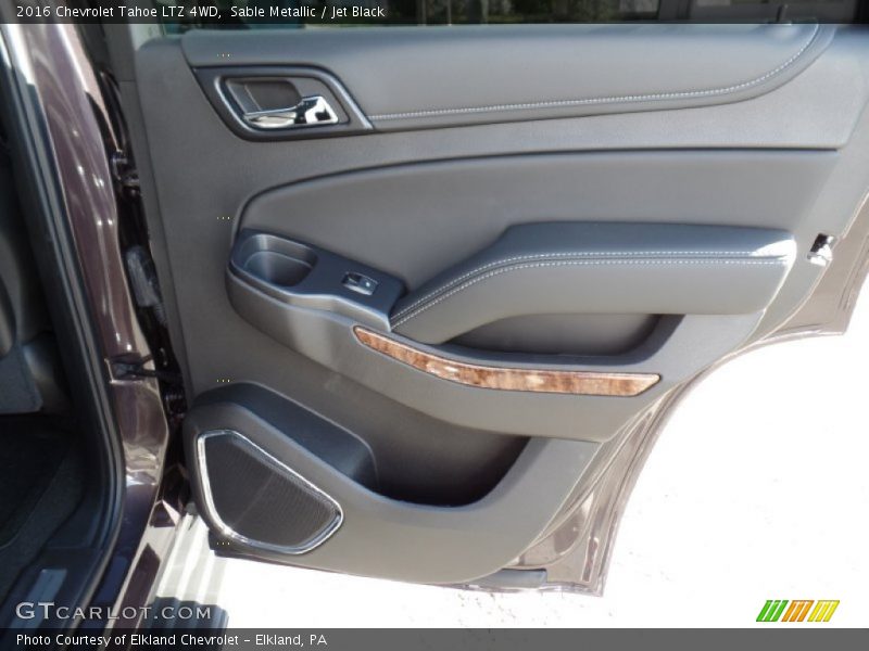 Sable Metallic / Jet Black 2016 Chevrolet Tahoe LTZ 4WD