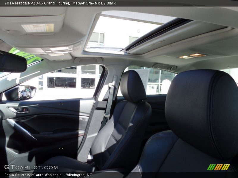 Meteor Gray Mica / Black 2014 Mazda MAZDA6 Grand Touring