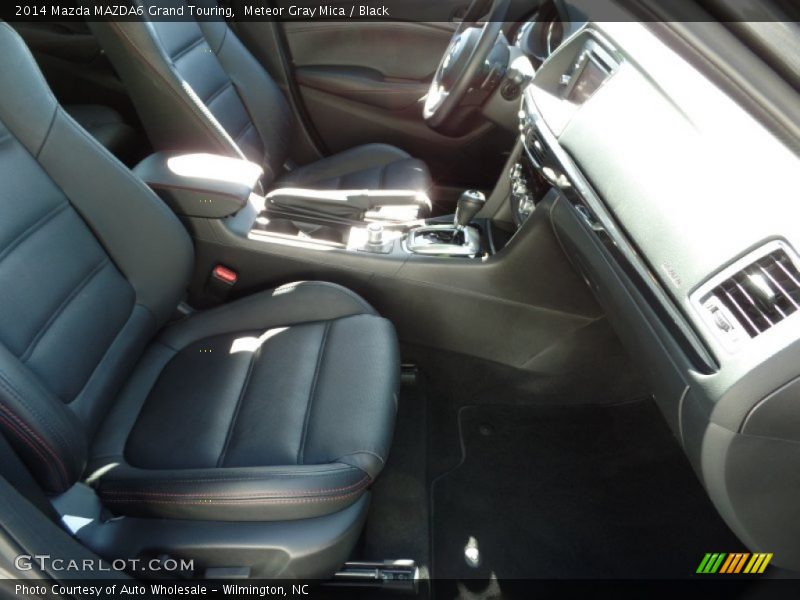 Meteor Gray Mica / Black 2014 Mazda MAZDA6 Grand Touring