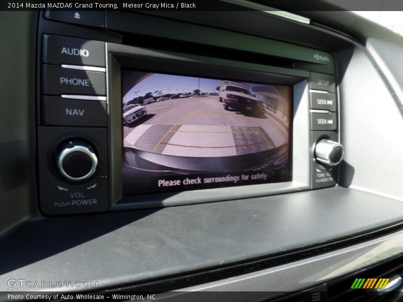 Meteor Gray Mica / Black 2014 Mazda MAZDA6 Grand Touring