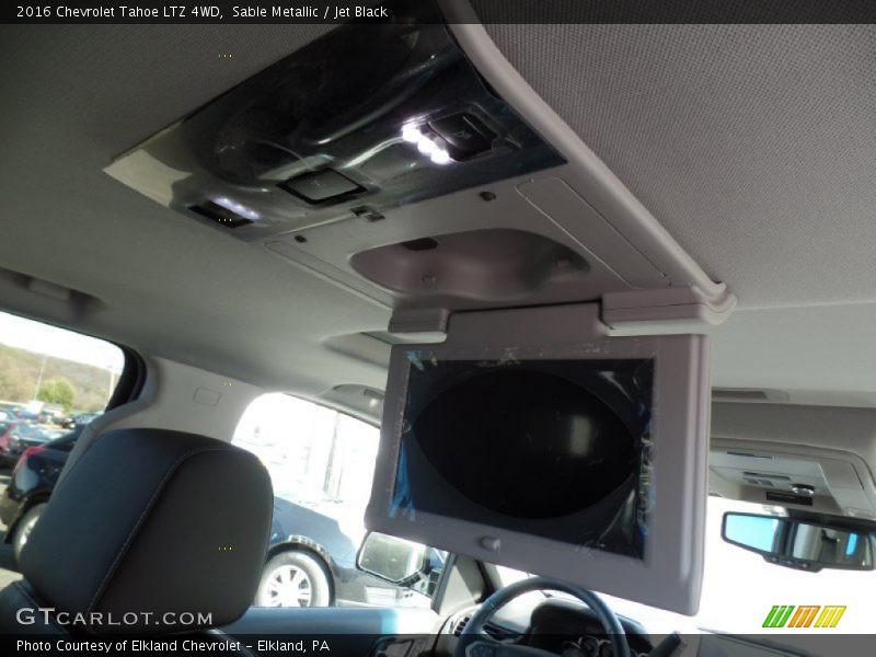 Sable Metallic / Jet Black 2016 Chevrolet Tahoe LTZ 4WD