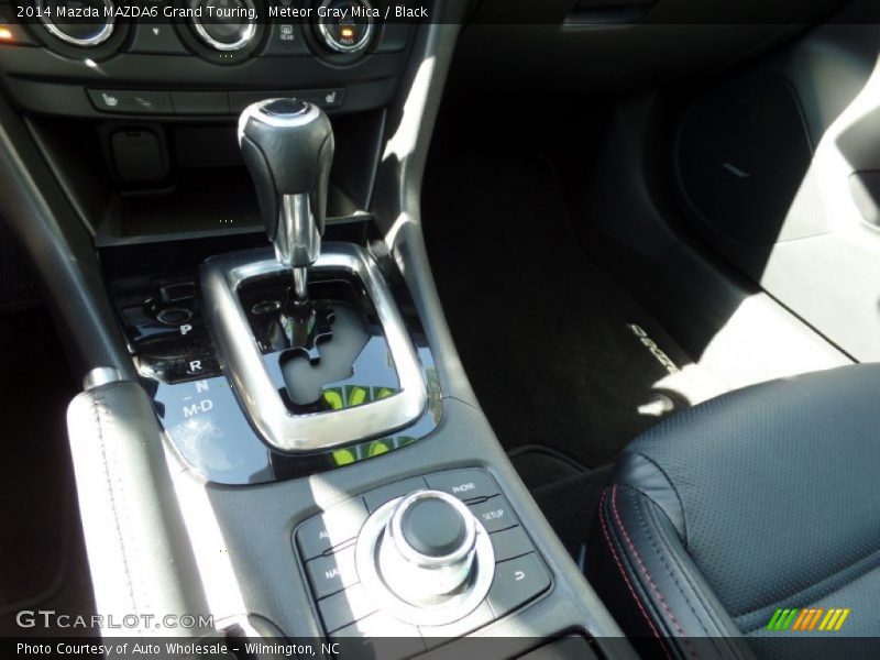 Meteor Gray Mica / Black 2014 Mazda MAZDA6 Grand Touring