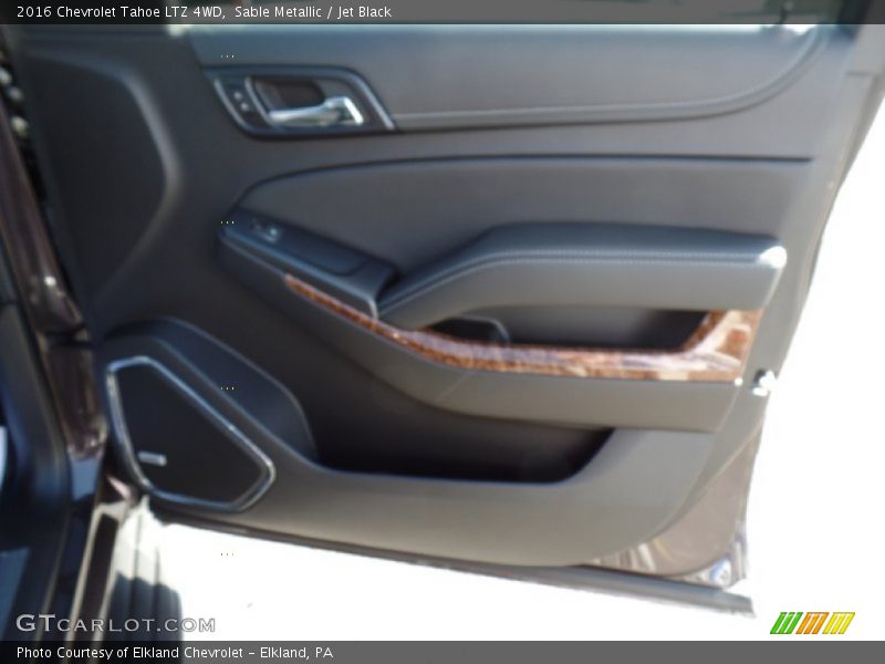 Sable Metallic / Jet Black 2016 Chevrolet Tahoe LTZ 4WD