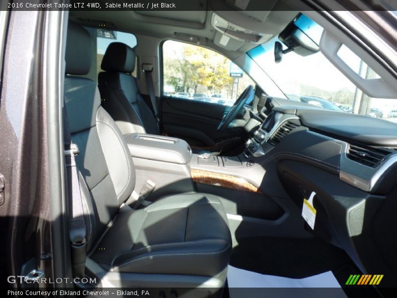 Sable Metallic / Jet Black 2016 Chevrolet Tahoe LTZ 4WD
