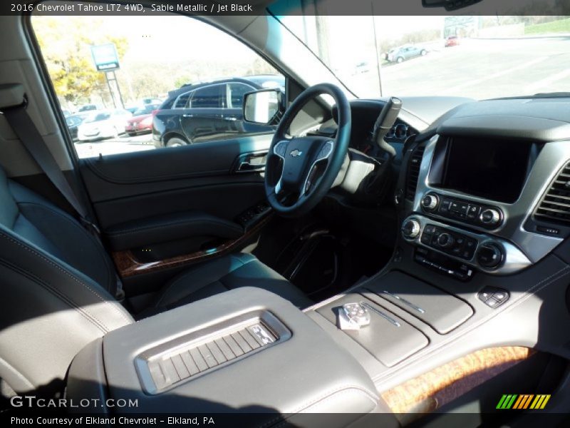 Sable Metallic / Jet Black 2016 Chevrolet Tahoe LTZ 4WD