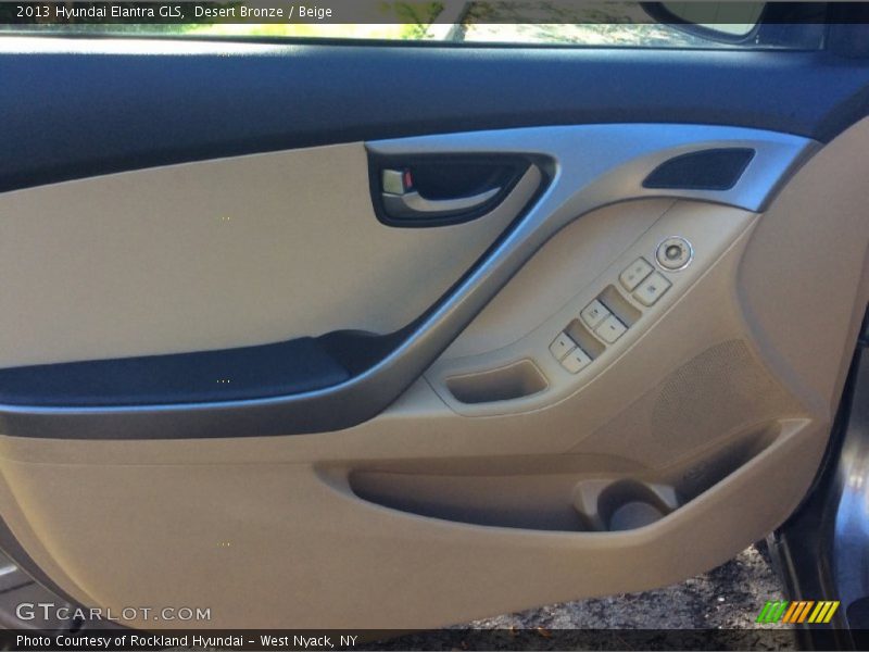Desert Bronze / Beige 2013 Hyundai Elantra GLS