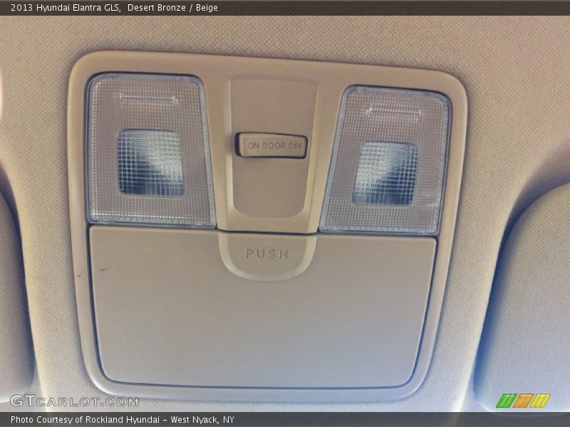 Desert Bronze / Beige 2013 Hyundai Elantra GLS