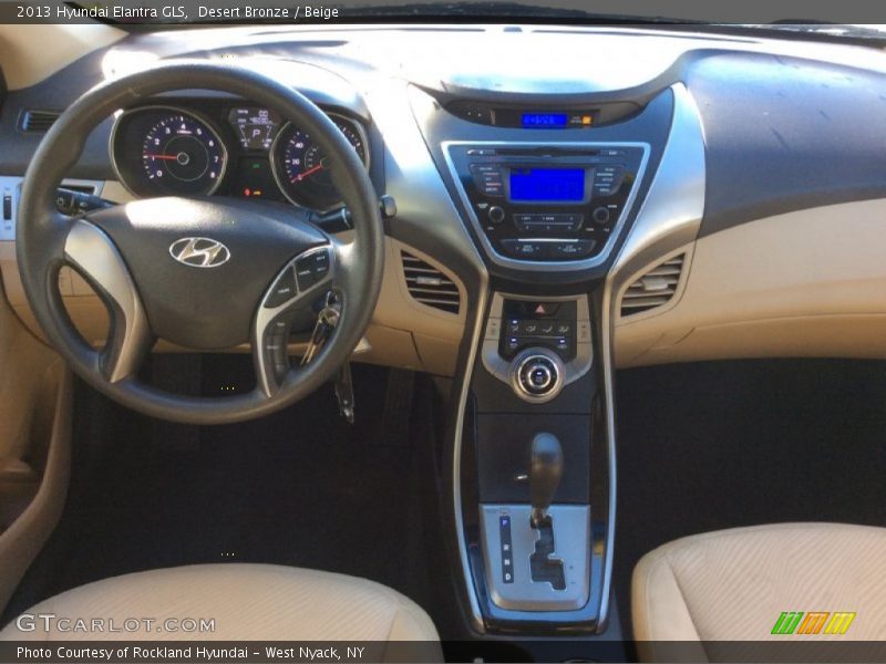 Desert Bronze / Beige 2013 Hyundai Elantra GLS