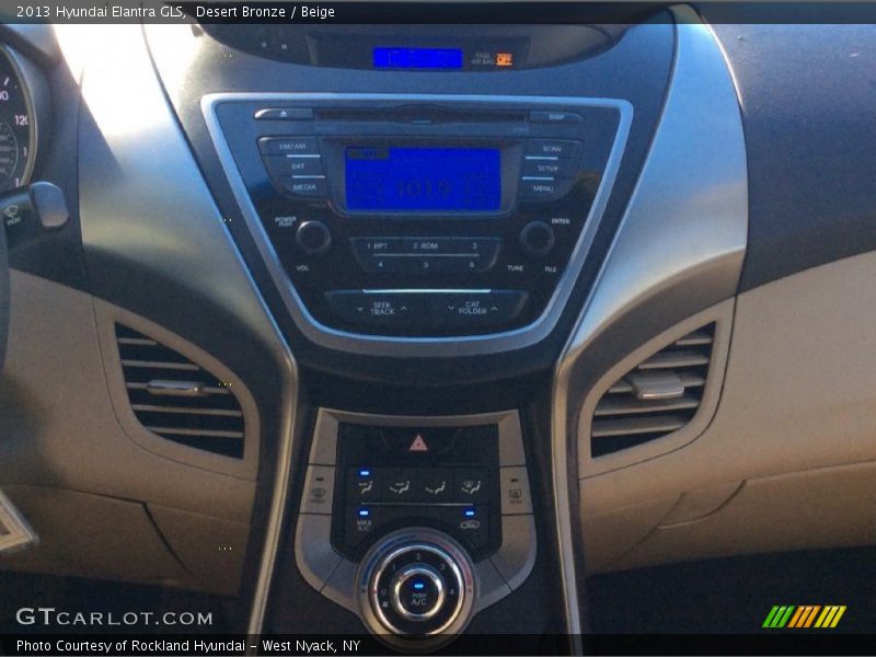Desert Bronze / Beige 2013 Hyundai Elantra GLS