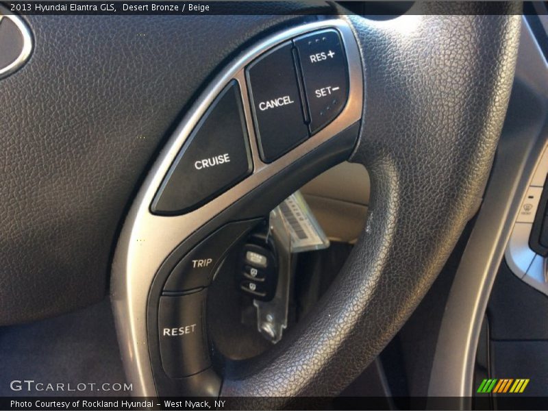 Desert Bronze / Beige 2013 Hyundai Elantra GLS