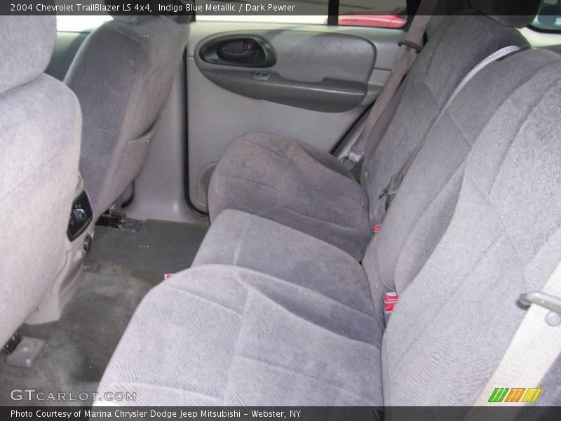 Indigo Blue Metallic / Dark Pewter 2004 Chevrolet TrailBlazer LS 4x4