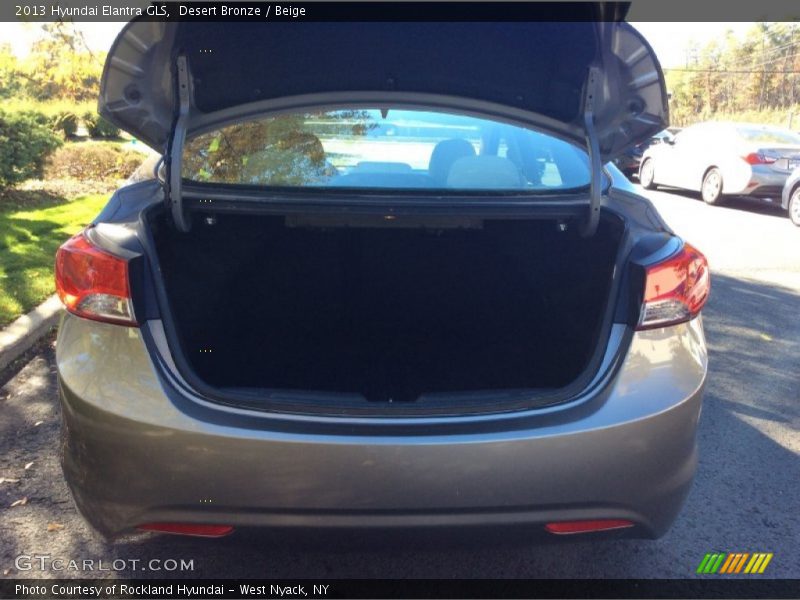 Desert Bronze / Beige 2013 Hyundai Elantra GLS