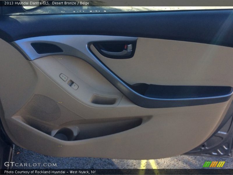 Desert Bronze / Beige 2013 Hyundai Elantra GLS