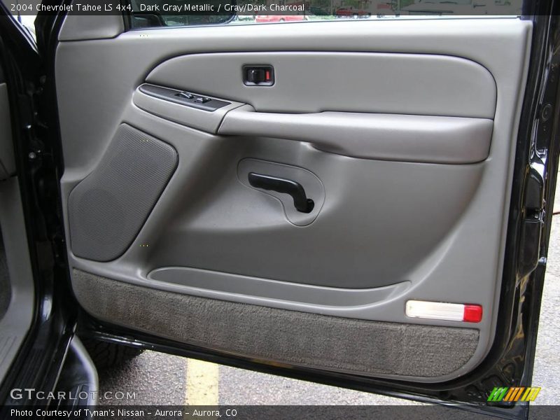 Dark Gray Metallic / Gray/Dark Charcoal 2004 Chevrolet Tahoe LS 4x4
