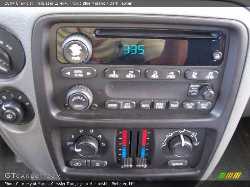 Indigo Blue Metallic / Dark Pewter 2004 Chevrolet TrailBlazer LS 4x4