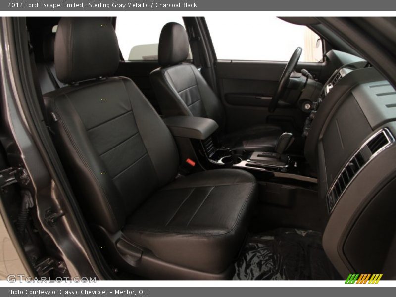 Sterling Gray Metallic / Charcoal Black 2012 Ford Escape Limited