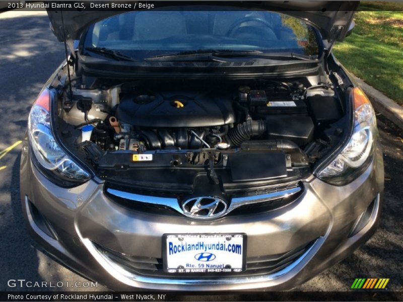 Desert Bronze / Beige 2013 Hyundai Elantra GLS