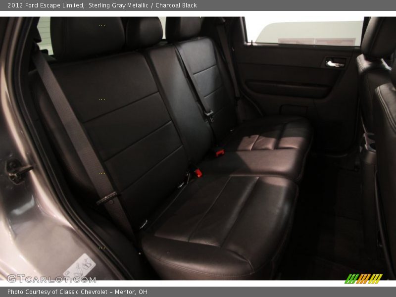 Sterling Gray Metallic / Charcoal Black 2012 Ford Escape Limited