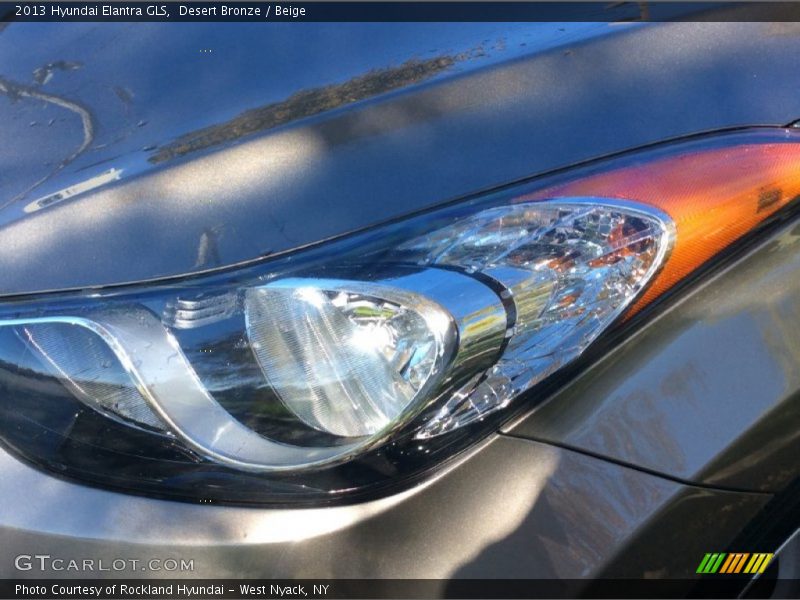 Desert Bronze / Beige 2013 Hyundai Elantra GLS