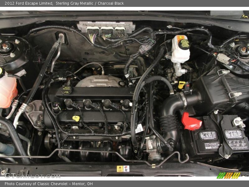 Sterling Gray Metallic / Charcoal Black 2012 Ford Escape Limited