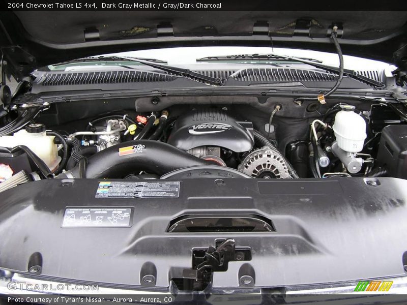 Dark Gray Metallic / Gray/Dark Charcoal 2004 Chevrolet Tahoe LS 4x4