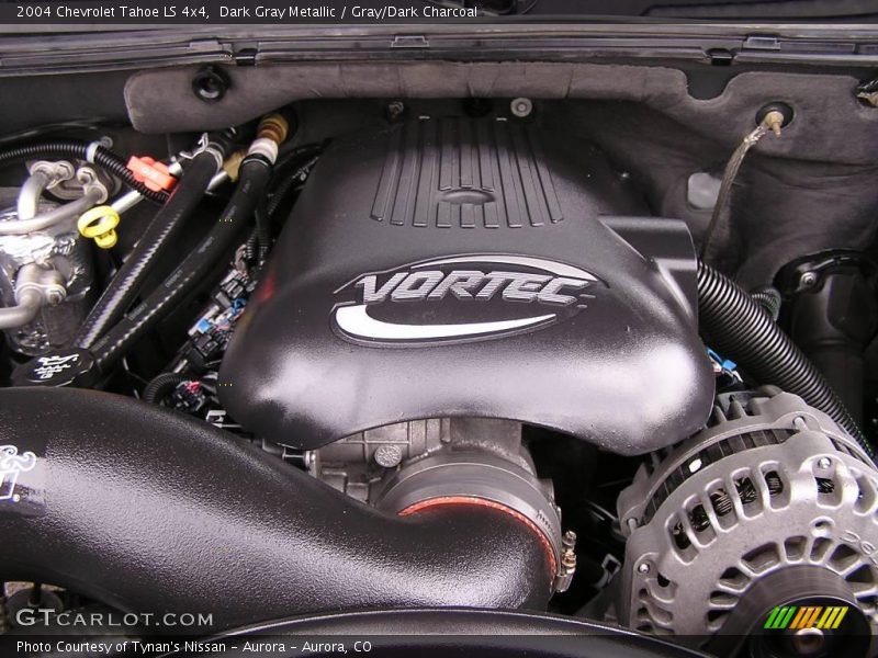 Dark Gray Metallic / Gray/Dark Charcoal 2004 Chevrolet Tahoe LS 4x4