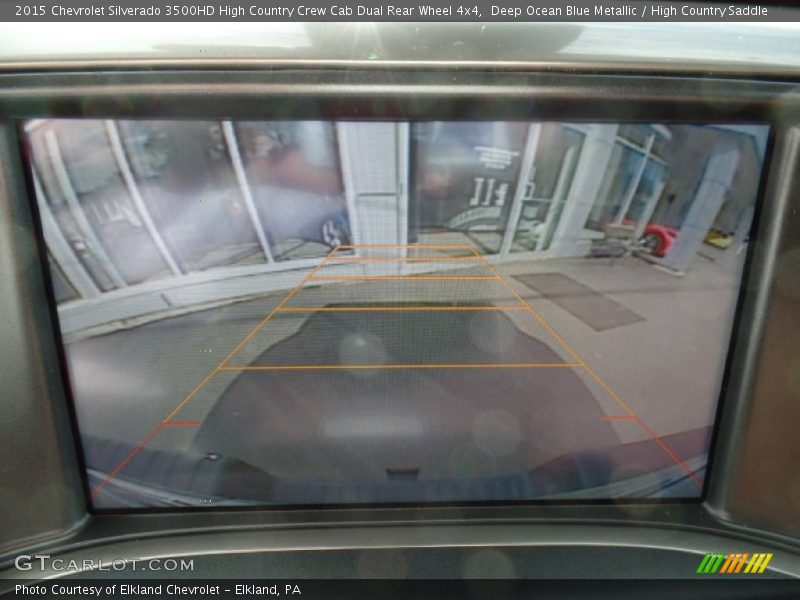 Deep Ocean Blue Metallic / High Country Saddle 2015 Chevrolet Silverado 3500HD High Country Crew Cab Dual Rear Wheel 4x4
