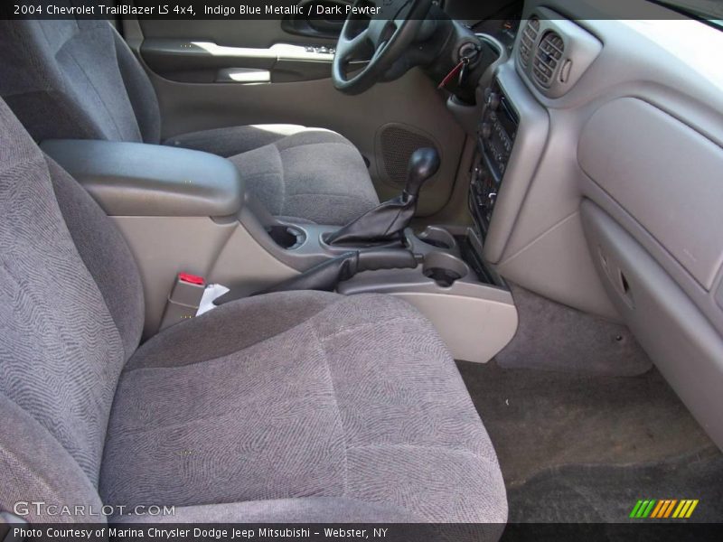Indigo Blue Metallic / Dark Pewter 2004 Chevrolet TrailBlazer LS 4x4