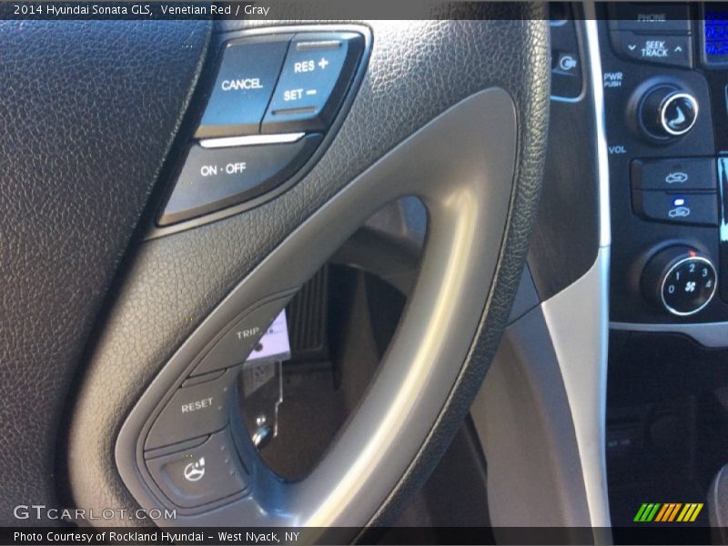 Venetian Red / Gray 2014 Hyundai Sonata GLS
