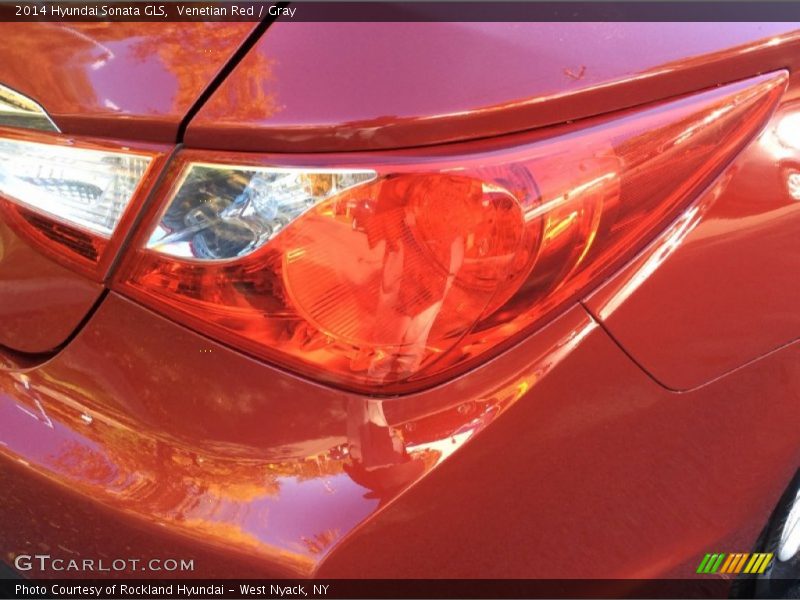 Venetian Red / Gray 2014 Hyundai Sonata GLS