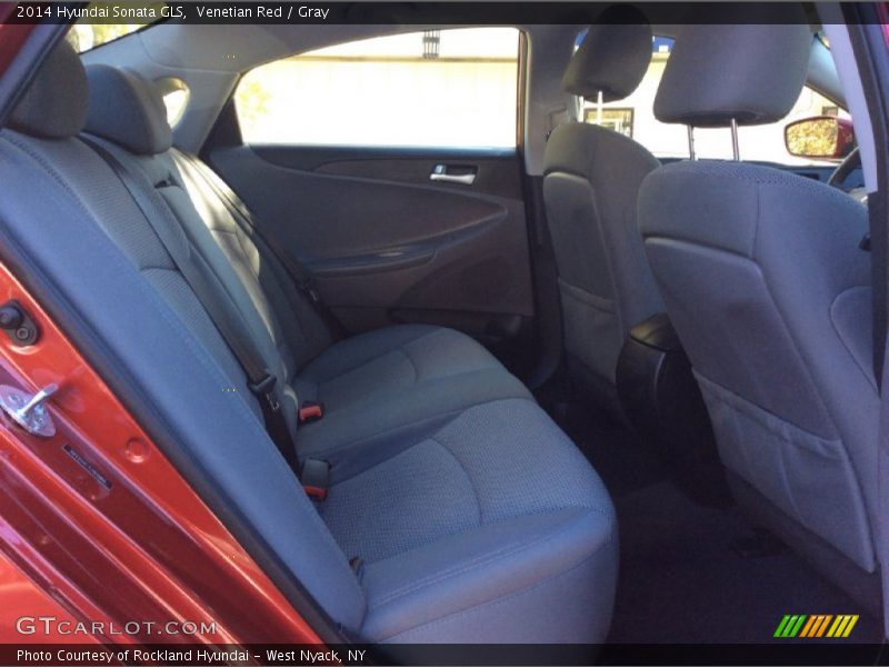 Venetian Red / Gray 2014 Hyundai Sonata GLS