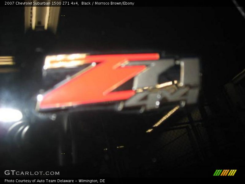 Black / Morroco Brown/Ebony 2007 Chevrolet Suburban 1500 Z71 4x4