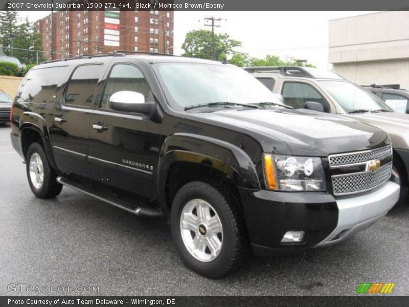 Black / Morroco Brown/Ebony 2007 Chevrolet Suburban 1500 Z71 4x4