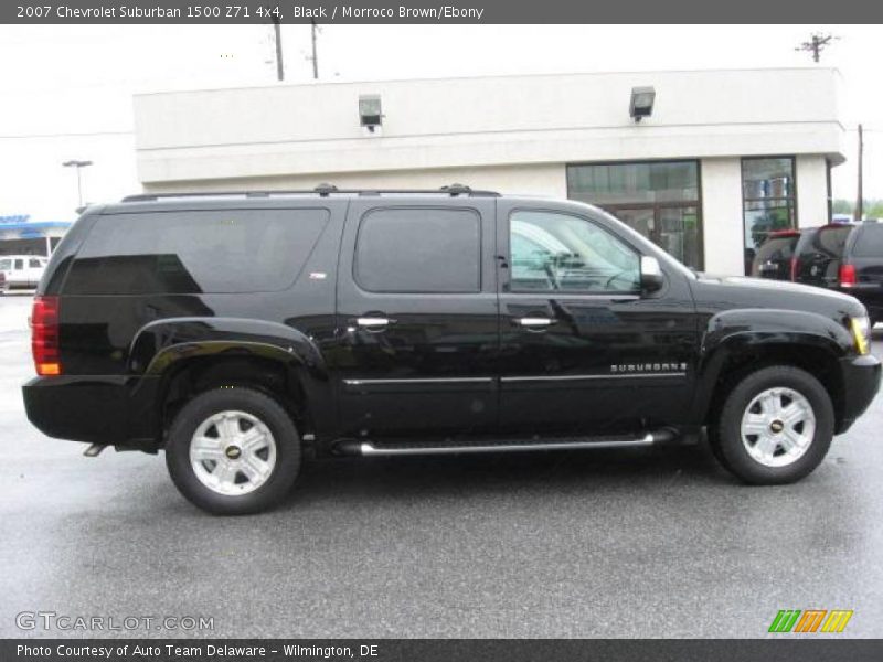 Black / Morroco Brown/Ebony 2007 Chevrolet Suburban 1500 Z71 4x4