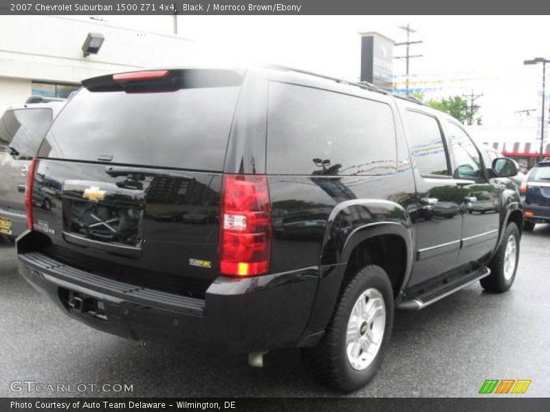 Black / Morroco Brown/Ebony 2007 Chevrolet Suburban 1500 Z71 4x4