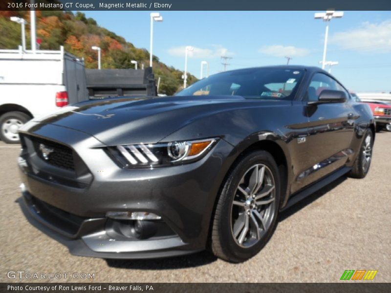 Magnetic Metallic / Ebony 2016 Ford Mustang GT Coupe