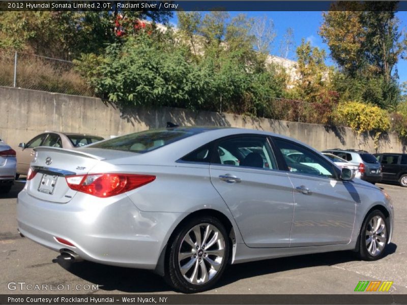 Radiant Silver / Gray 2012 Hyundai Sonata Limited 2.0T